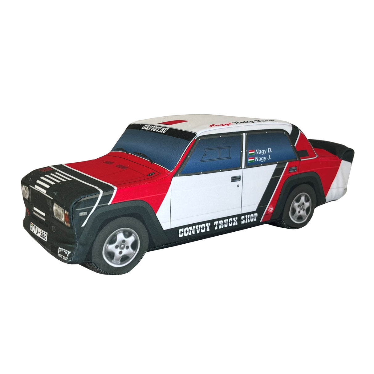 Coche de peluche Lada VFTS Nagyi Rally Team – 40 cm
