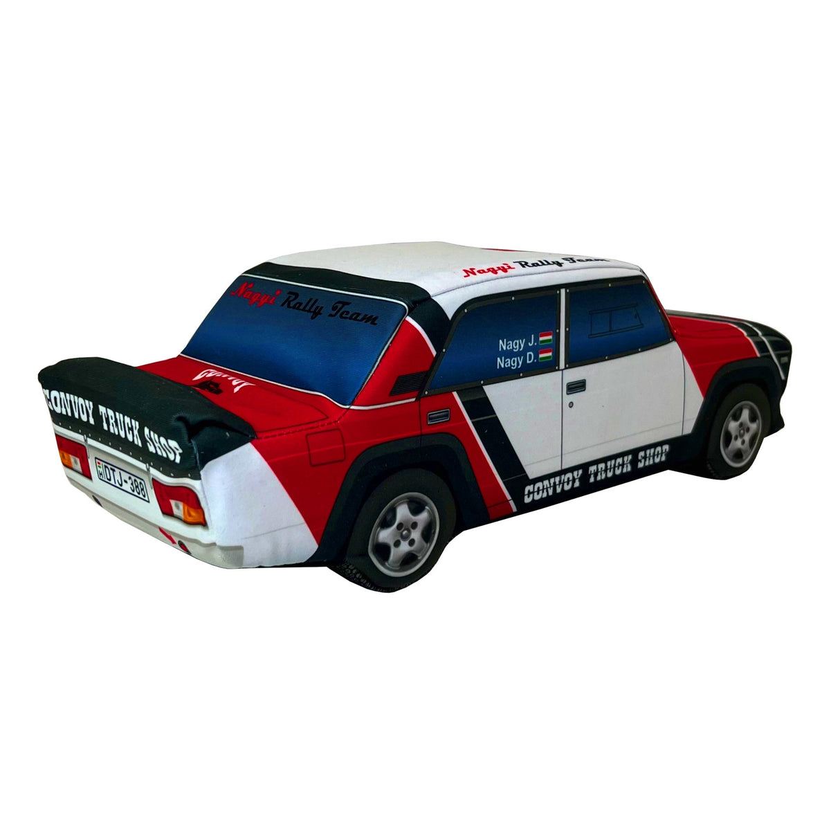 Coche de peluche Lada VFTS Nagyi Rally Team – 40 cm