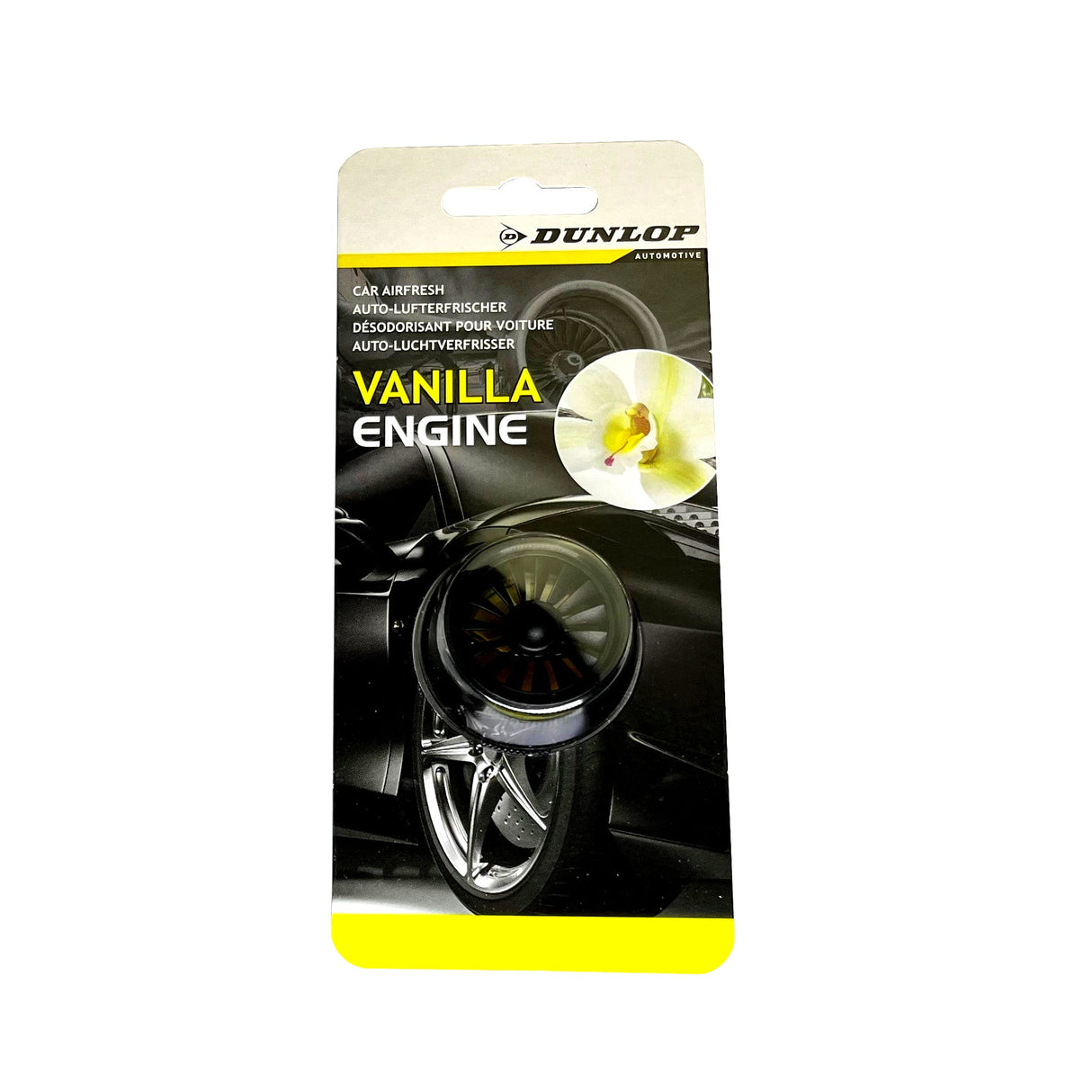 Ambientador Automóvel Dunlop Turbo Design – 4 Aromas Exclusivos