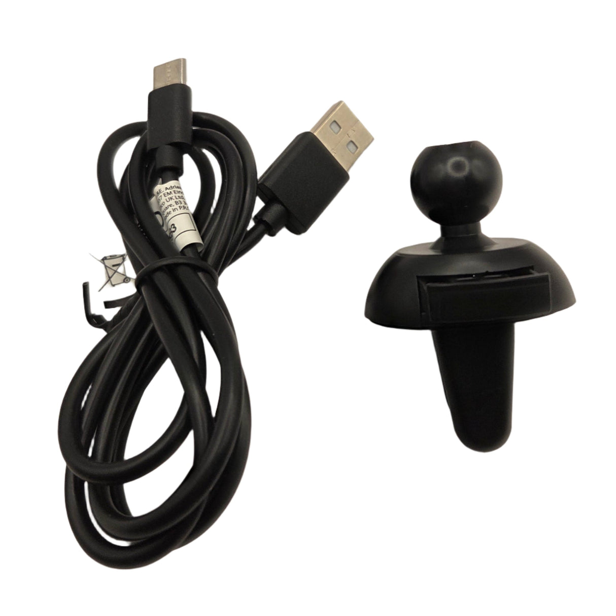 Soporte de móvil para coche con cargador inalámbrico Dunlop