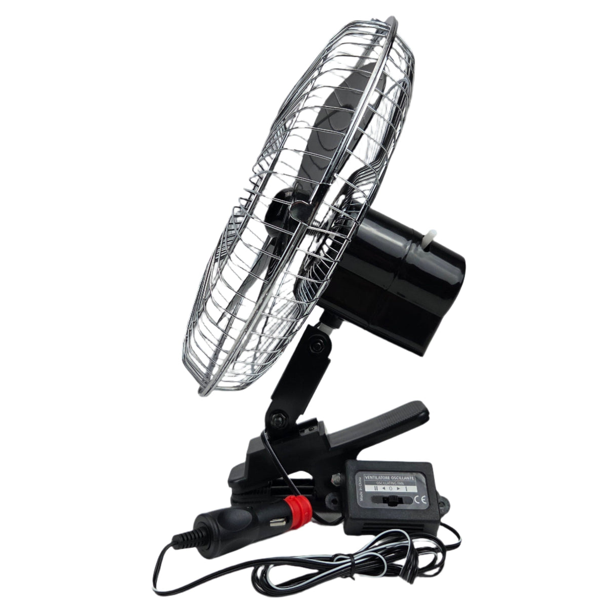 Ventilatore per Auto con Clip 24V Lampa – 25 cm