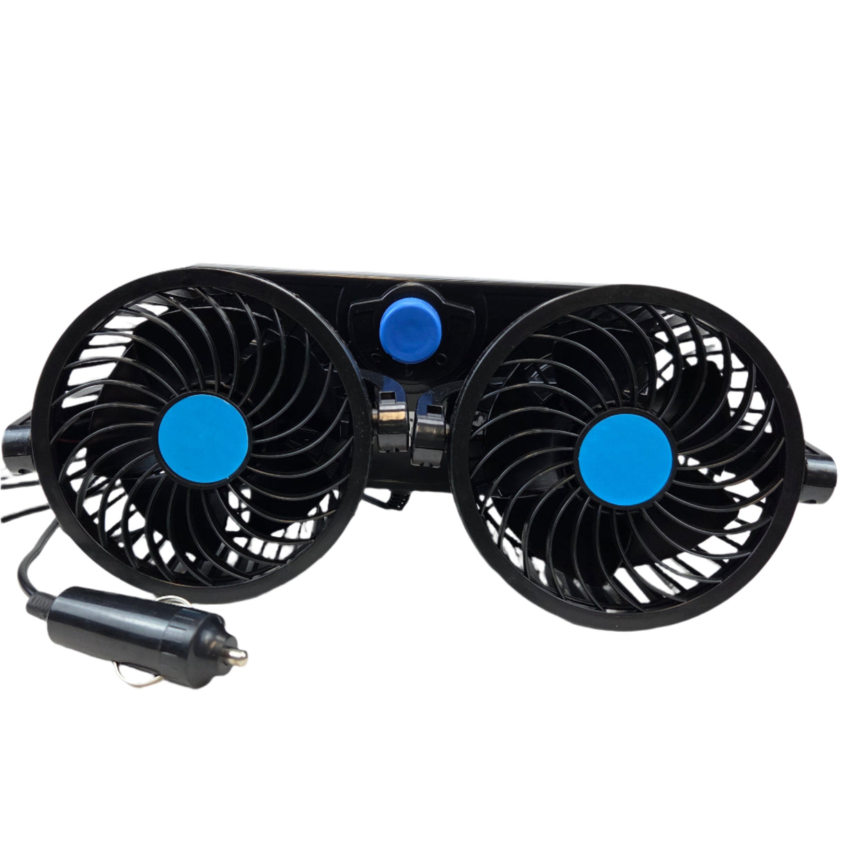 Ventilador Duplo para Carro 2x15cm com 2 Velocidades
