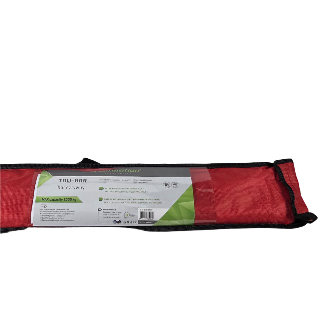 Barra di Traino Carmotion 2T in Acciaio - 1,8 m