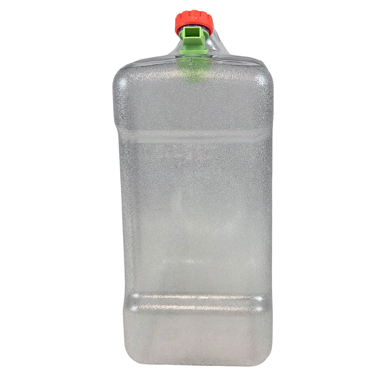 Bidón de plástico transparente con grifo – 12L