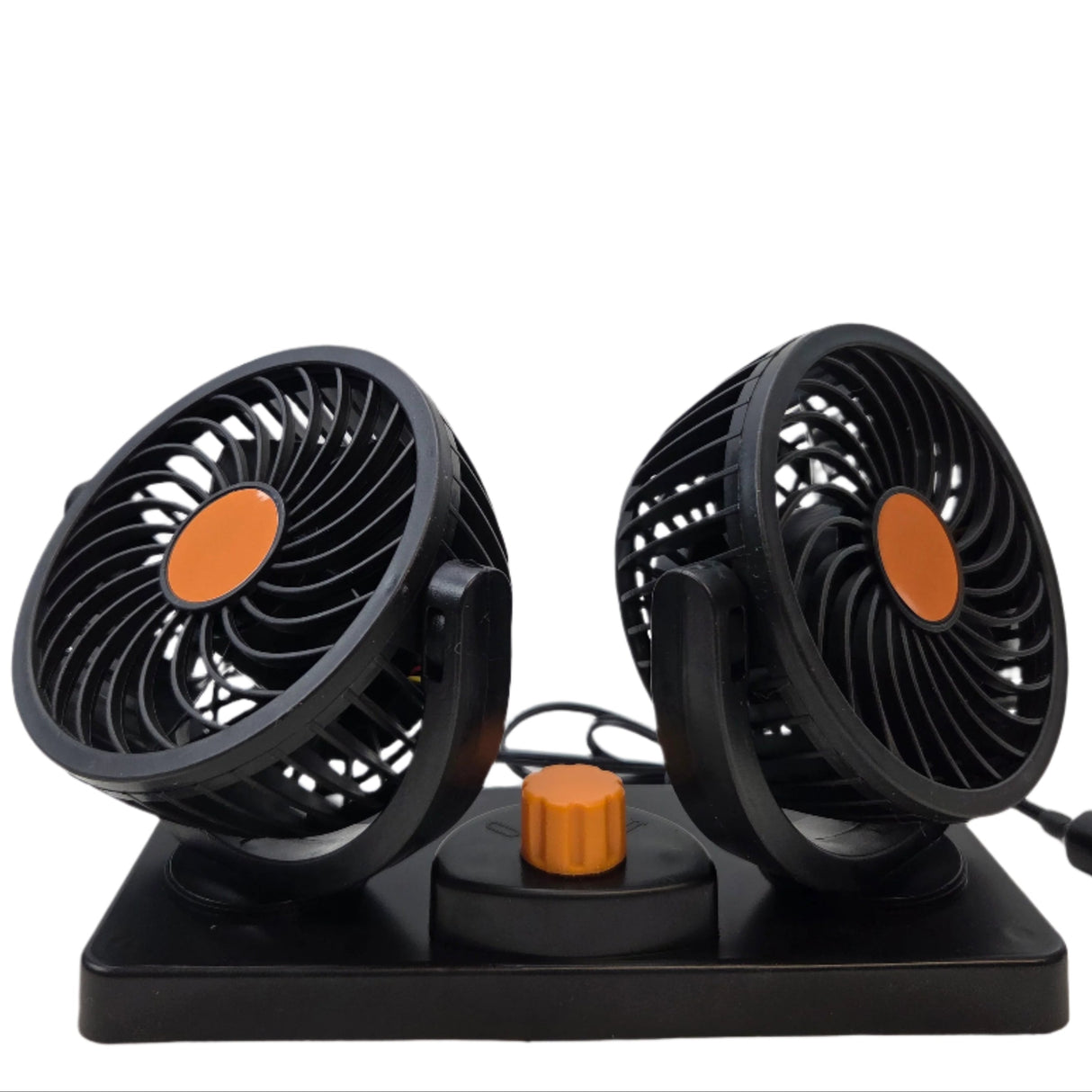 Ventilador Duplo para Carro 2x15cm com 2 Velocidades