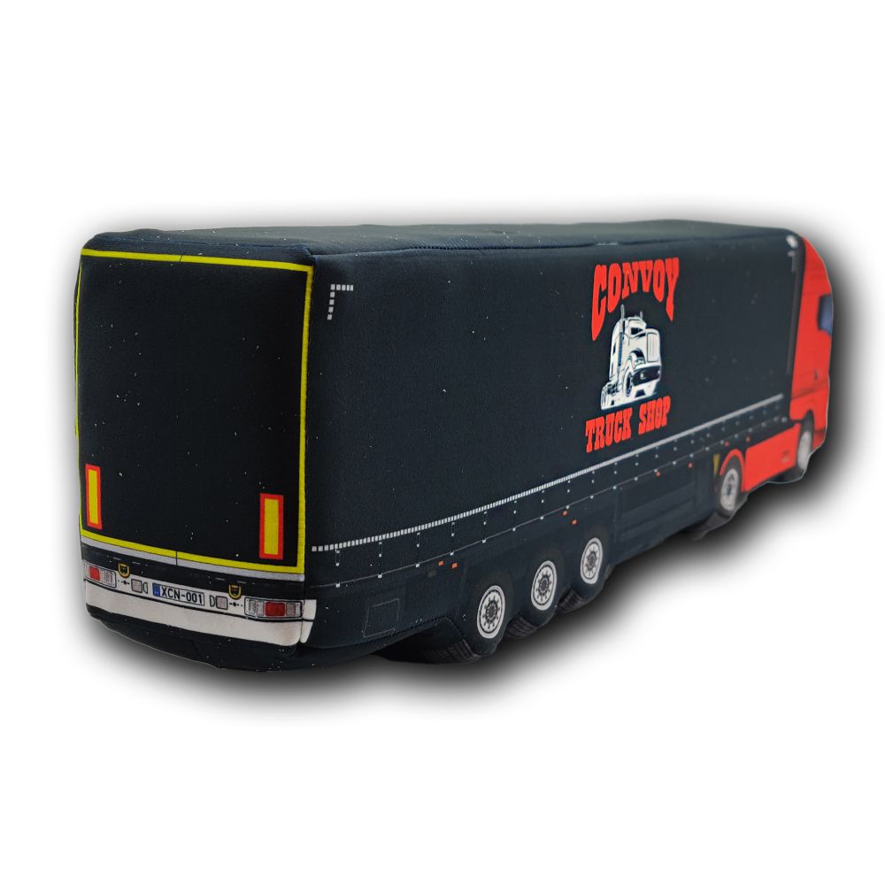 Caminhão de Pelúcia – Almofada Divertida para Apaixonados por Estrada