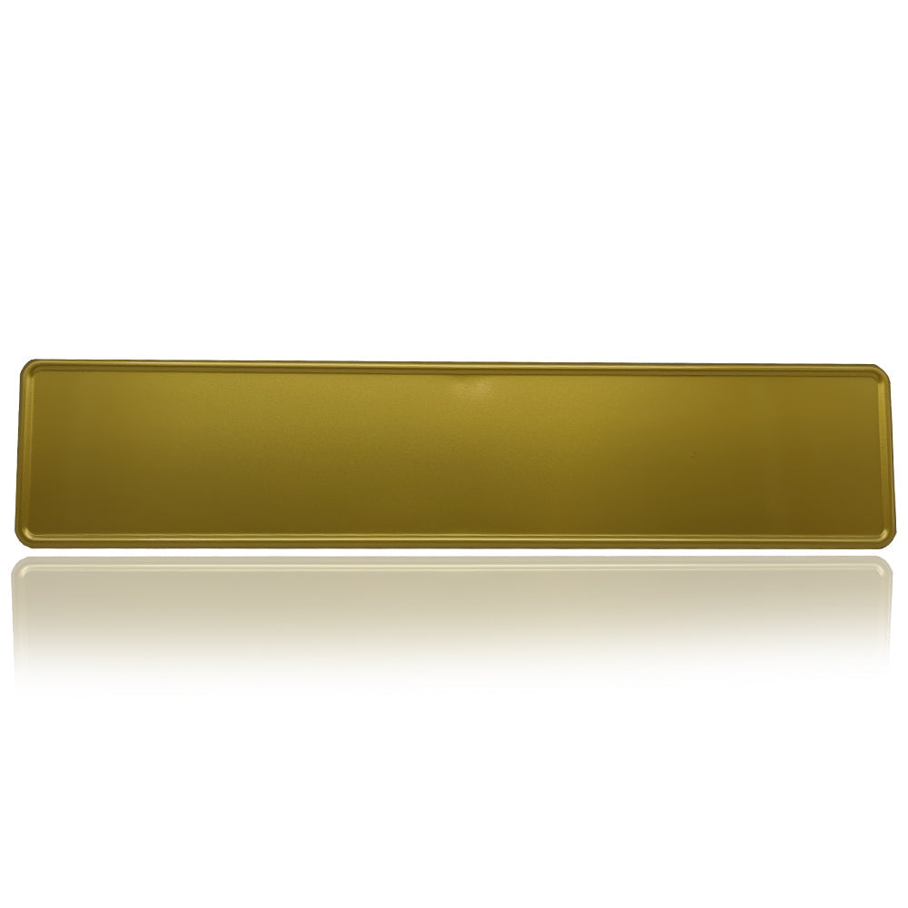 Personalisierbares Aluminiumschild – in vielen Farben und Designs