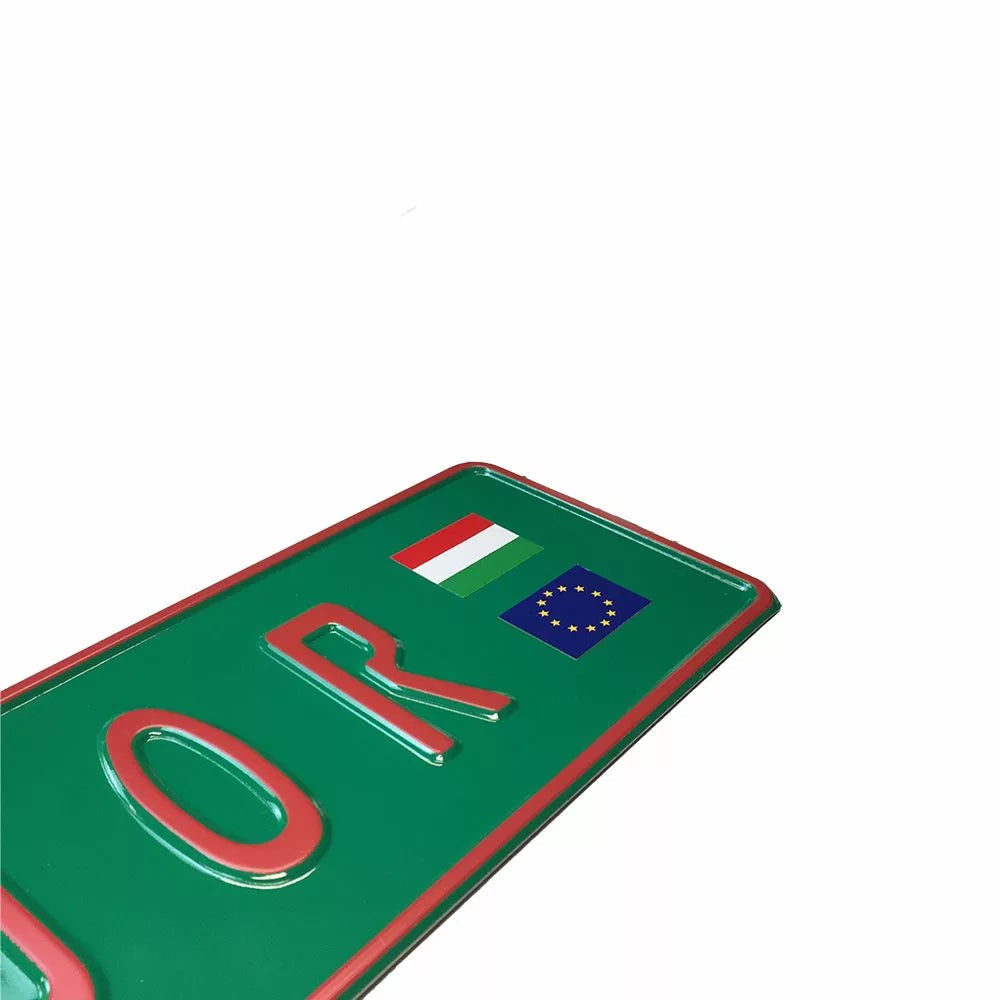 Personalisierbares Aluminiumschild – in vielen Farben und Designs