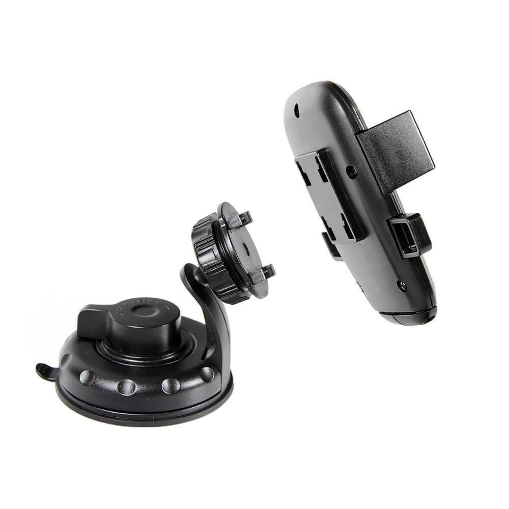 Soporte de móvil para coche con cierre automático para parabrisas y salpicadero