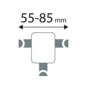 Suporte Automotivo para Celular com Carregamento Sem Fio – Fixação em Saída de Ar