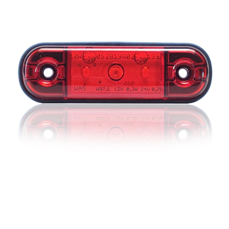 Kompakte LED-Positionsleuchte 12/24V – Gelb