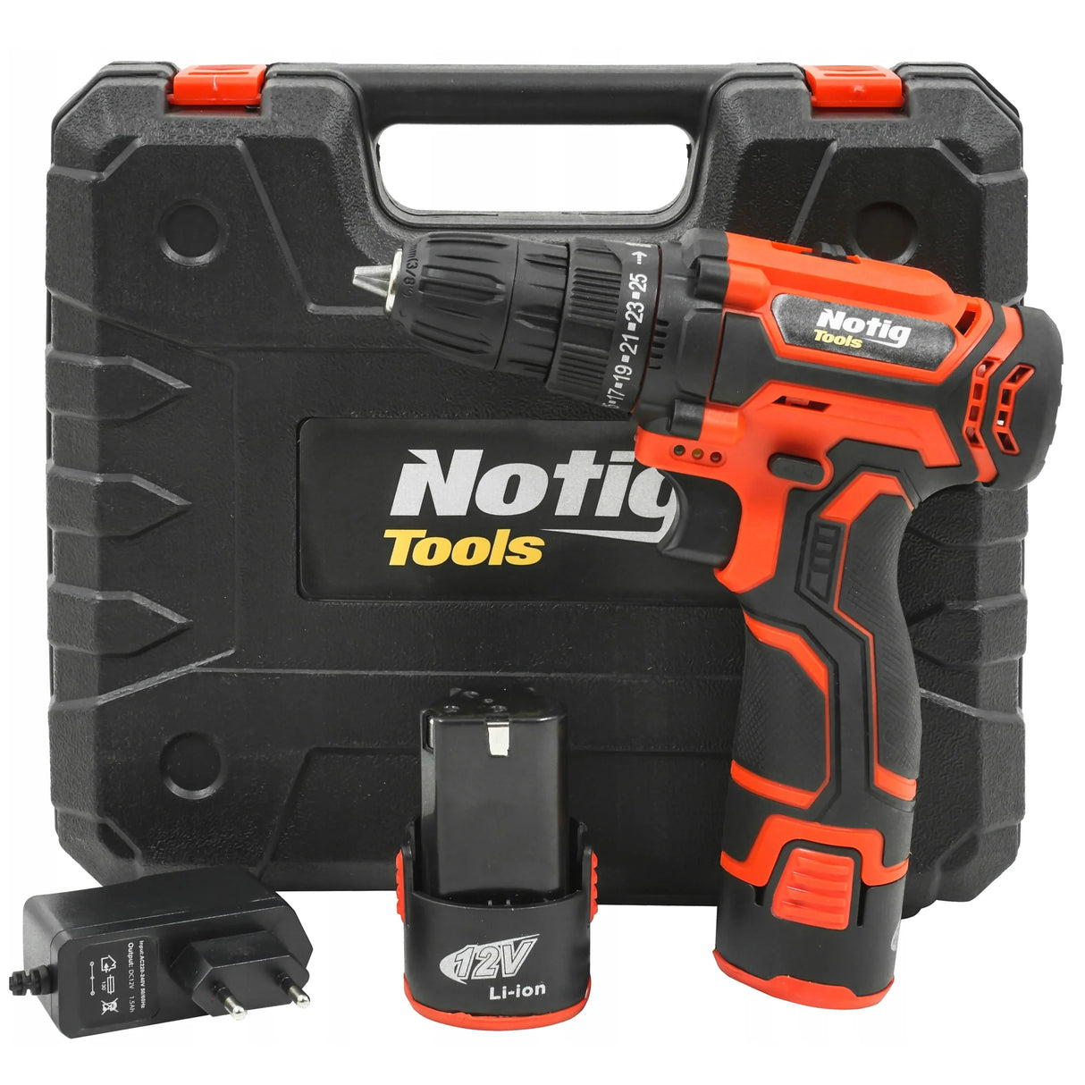 Visseuse sans fil 12V Li-Ion avec 2 batteries – NOTIG TOOLS