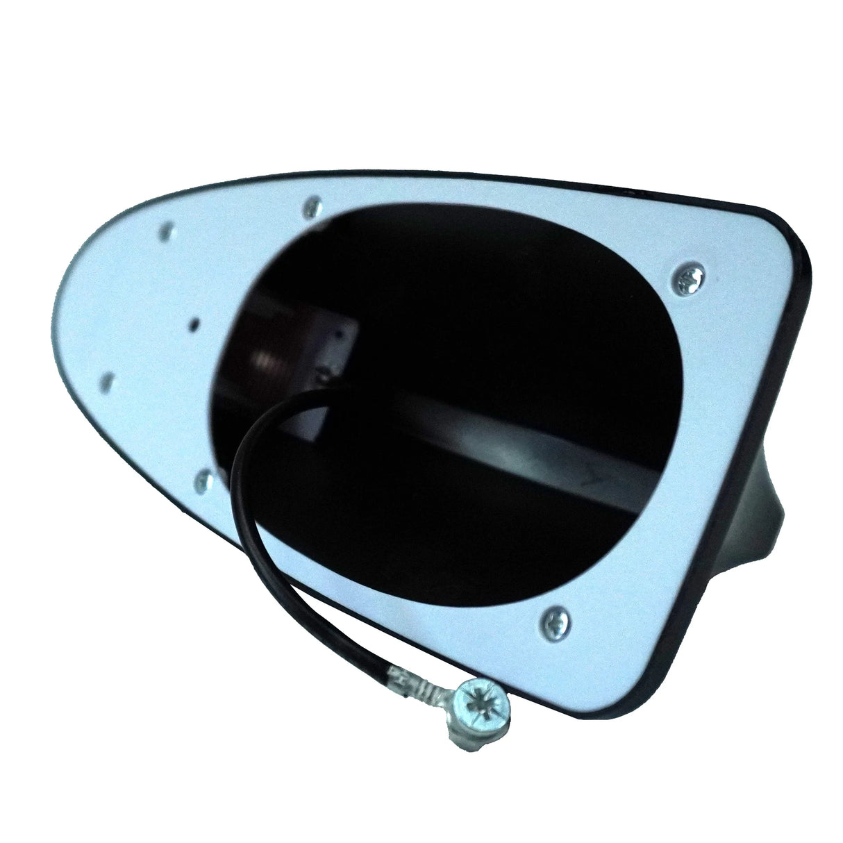 Antena Tubarão Preta Autocolante para Carro