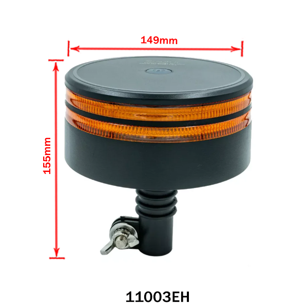 Luz Giroflex Amarela com Dupla Faixa