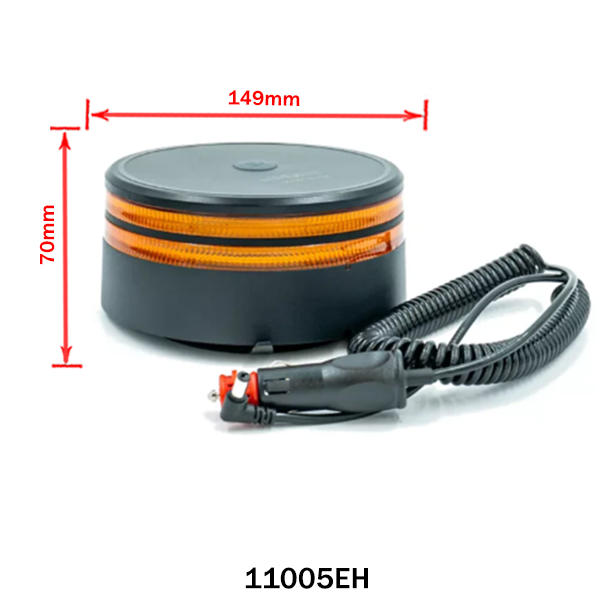 Luz Giroflex Amarela com Dupla Faixa