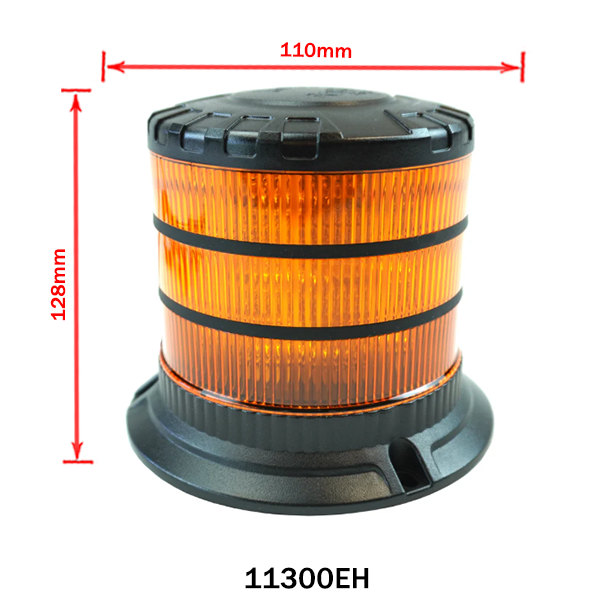 LED Amber Magnetic Beacon, Cigarette Lighter Powered