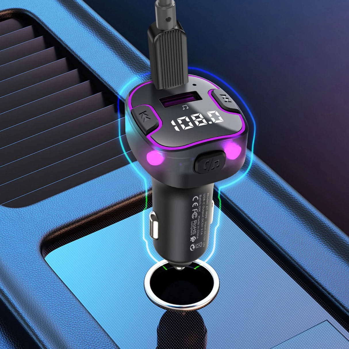 FM Transmitter and Car Charger