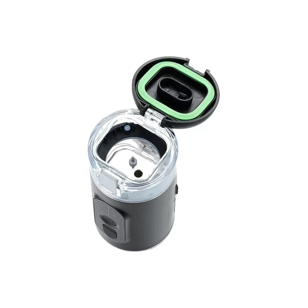 Cafetera portátil recargable para cápsulas y café molido