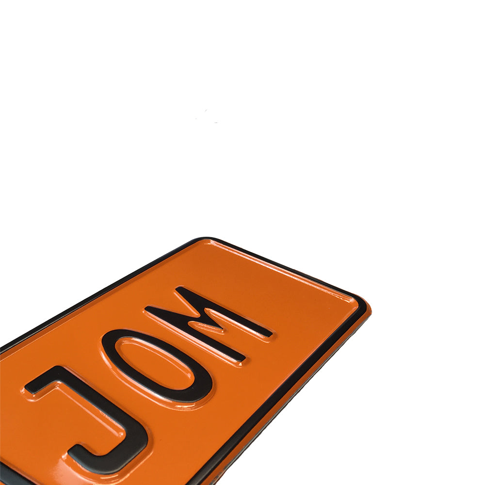 Personalisierbares Aluminiumschild – in vielen Farben und Designs