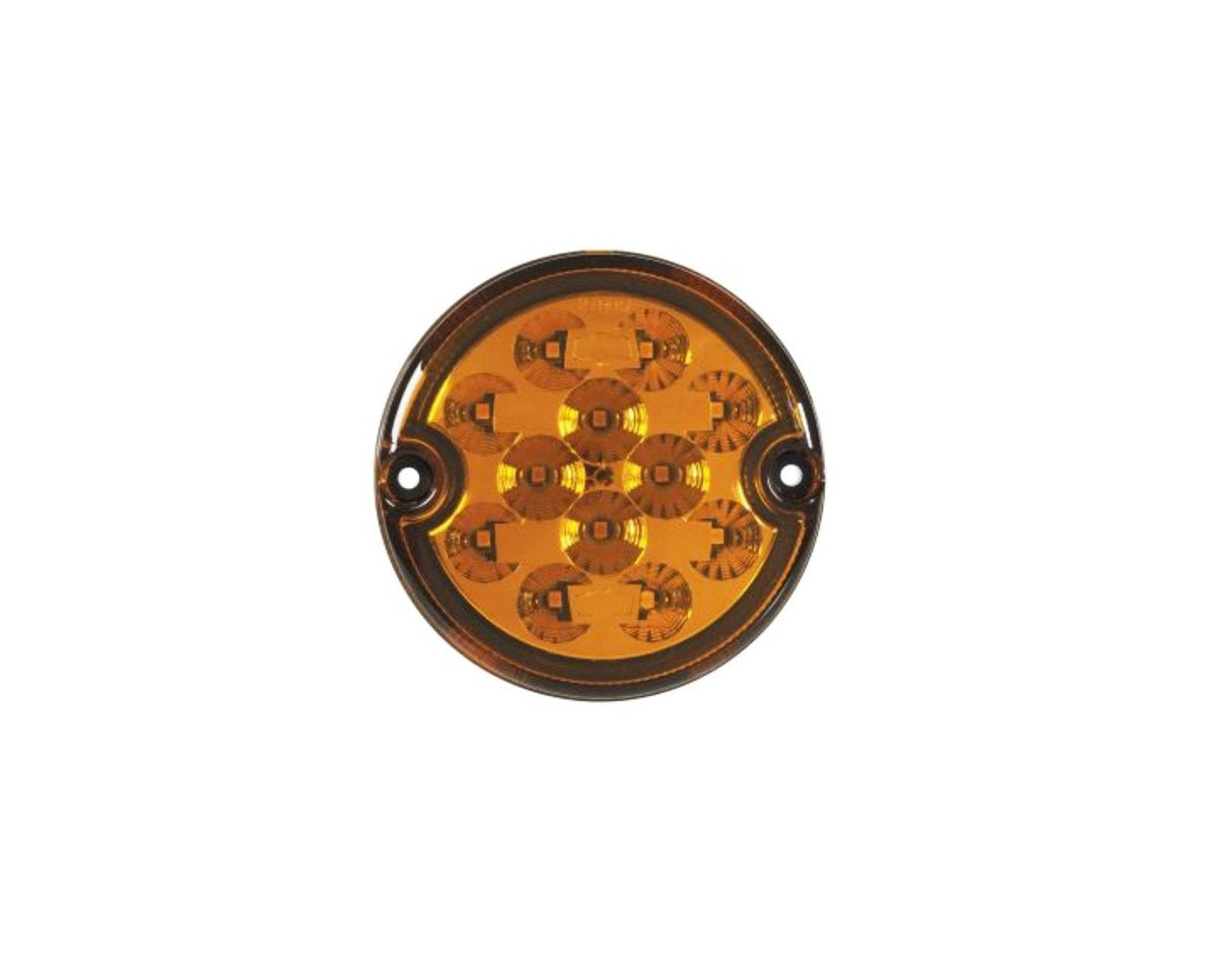 Clignotant LED Rond Universel 9-33V