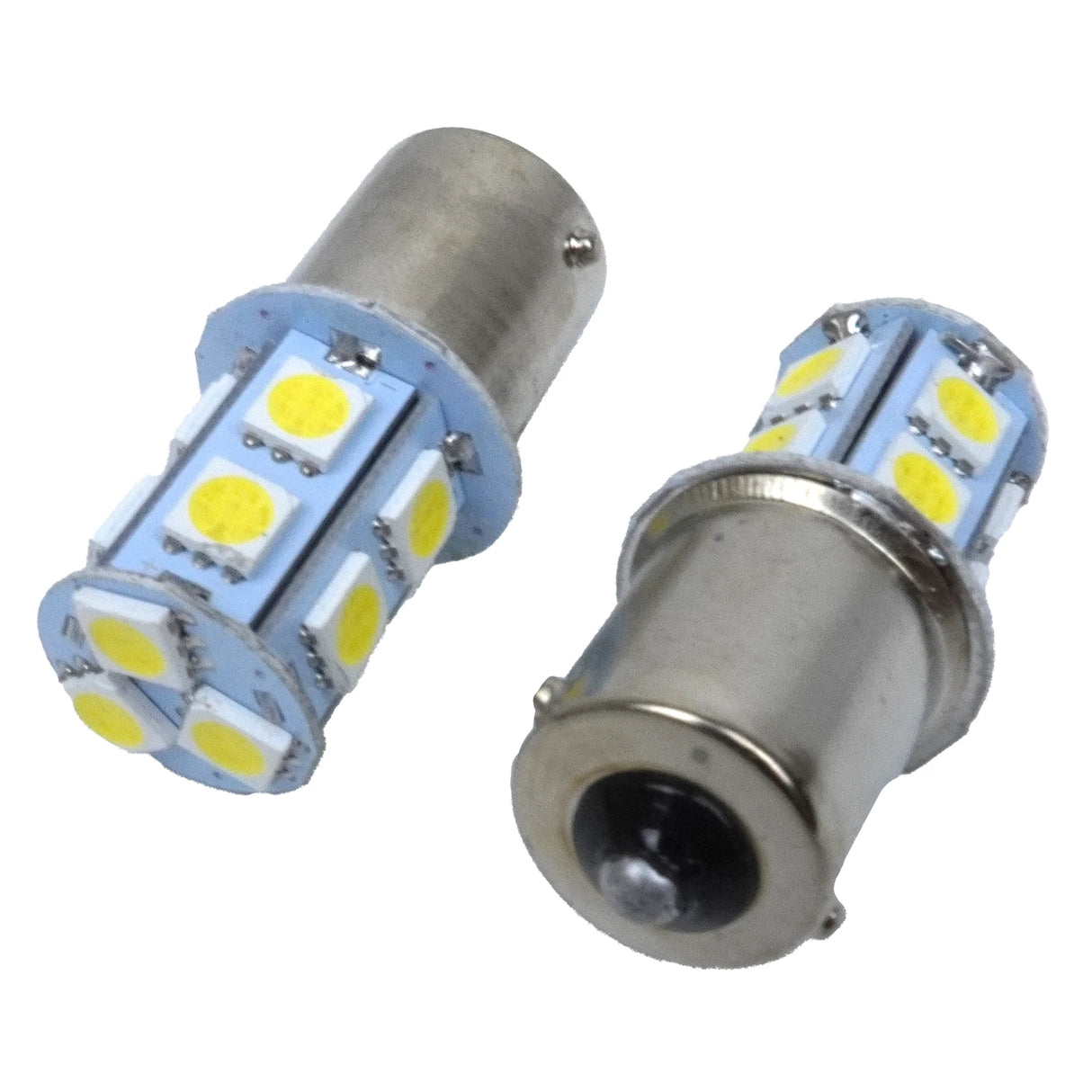 Par de bombillas LED SMD con casquillo Ba15s