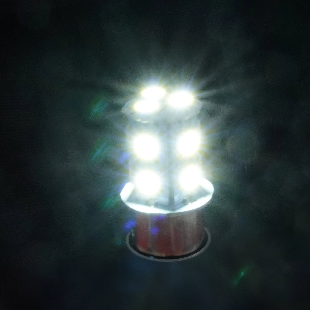 Par de bombillas LED SMD con casquillo Ba15s