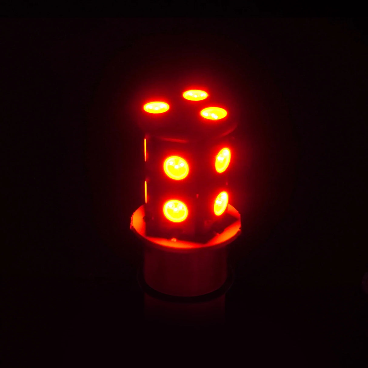 Par de bombillas LED SMD con casquillo Ba15s