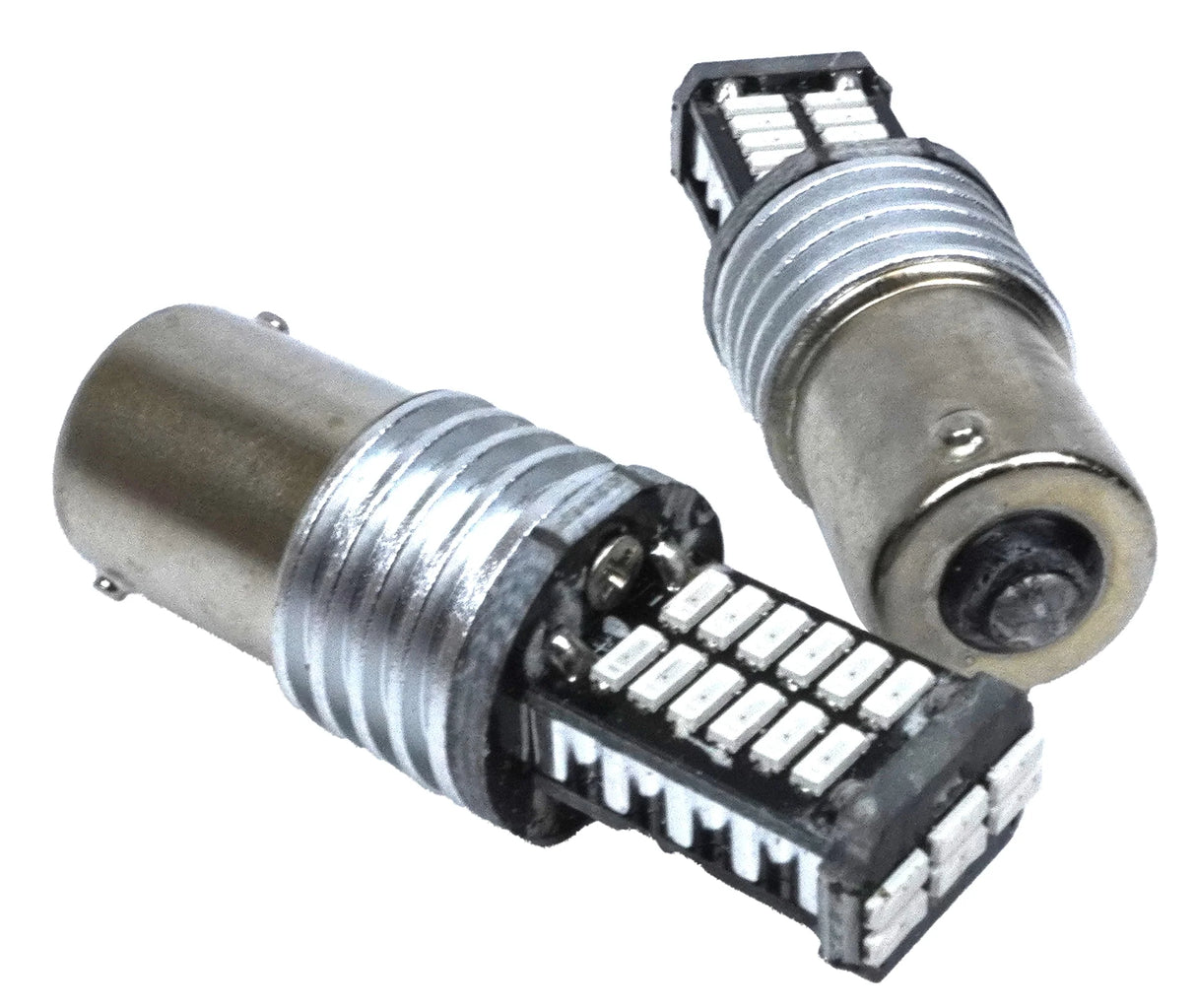 Par de bombillas LED SMD con casquillo Ba15s