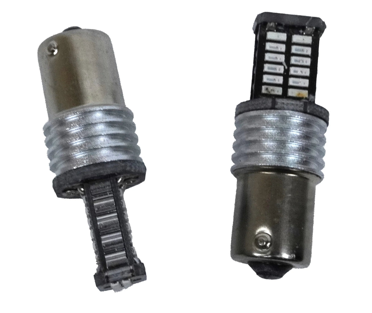 Par de bombillas LED SMD con casquillo Ba15s