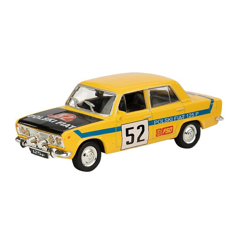Modellino Rally Polski Fiat 125p in scala 1:43