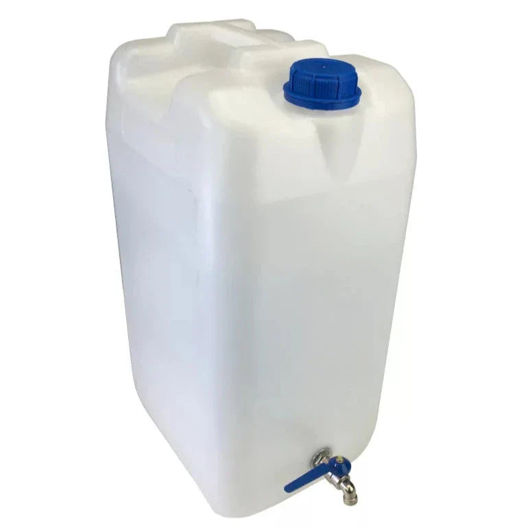 Plastic Dispenser Canister with Metal Tap
