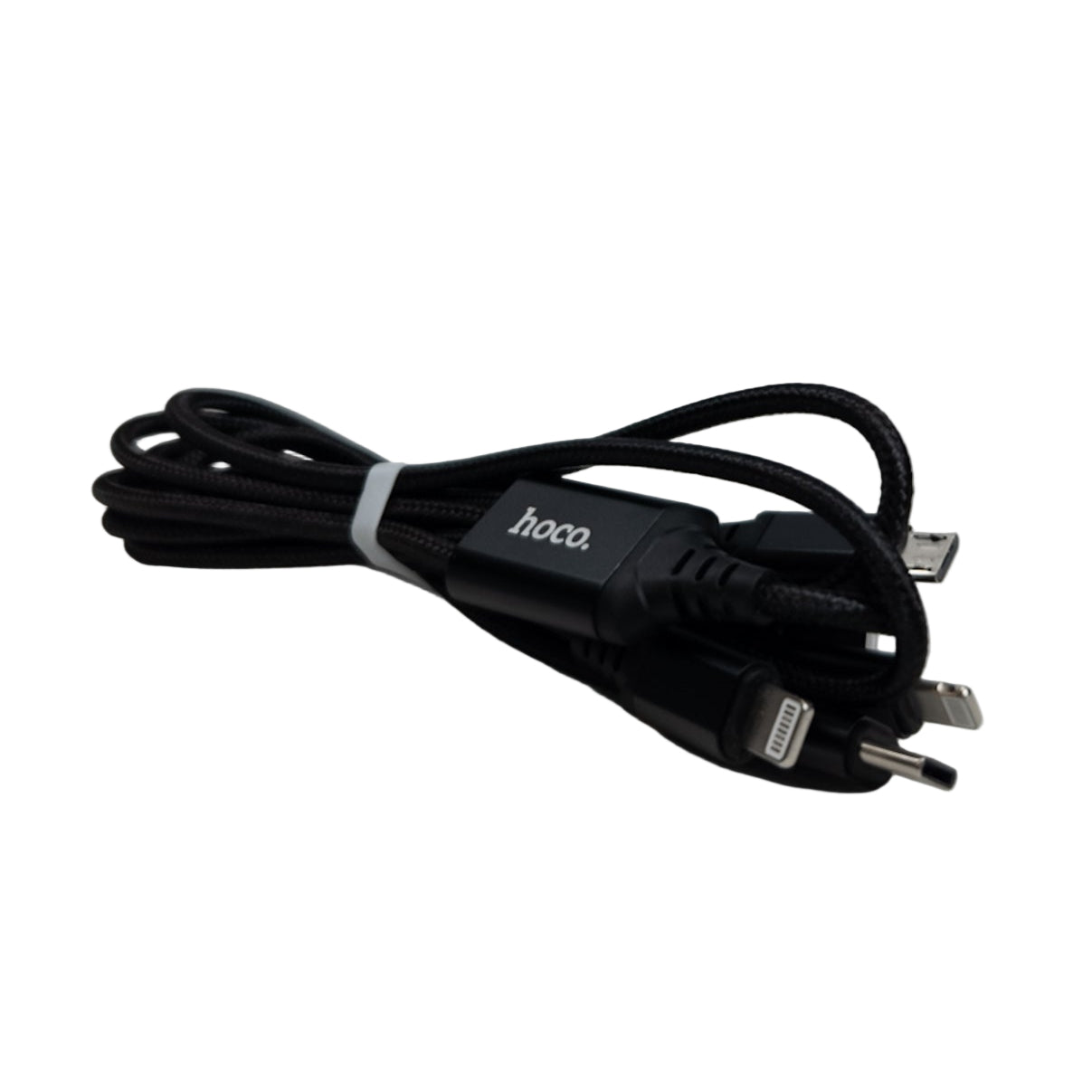 Cabo USB 4 em 1 Hoco X76 – 1m, Preto
