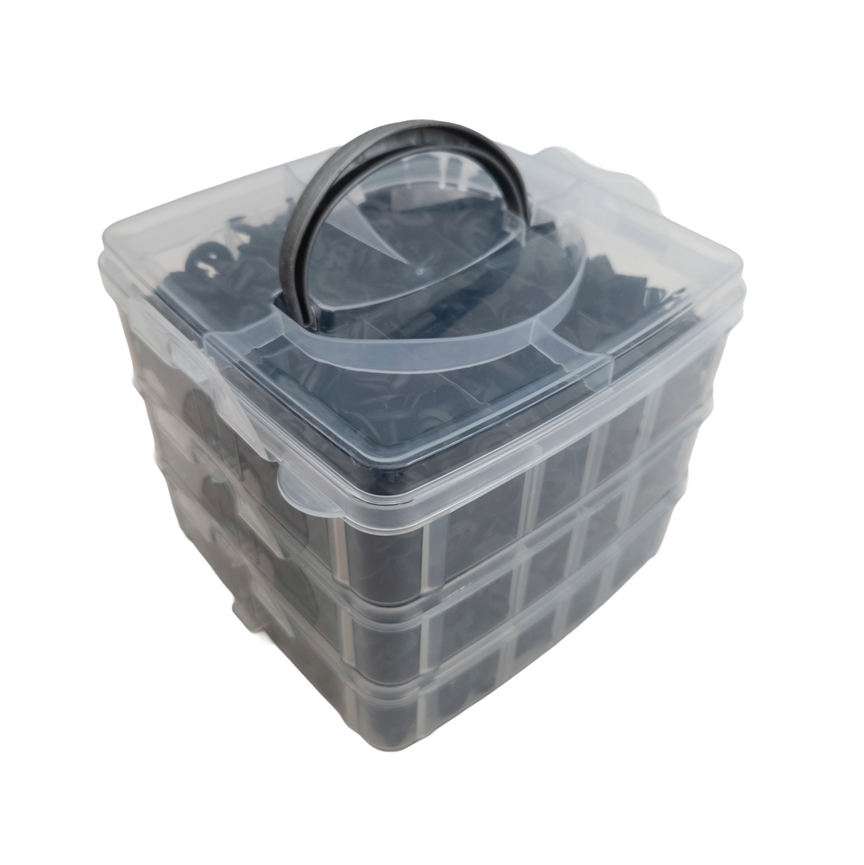 Set di Rivetti Universali in Plastica – 16 Tipi, 625 Pezzi