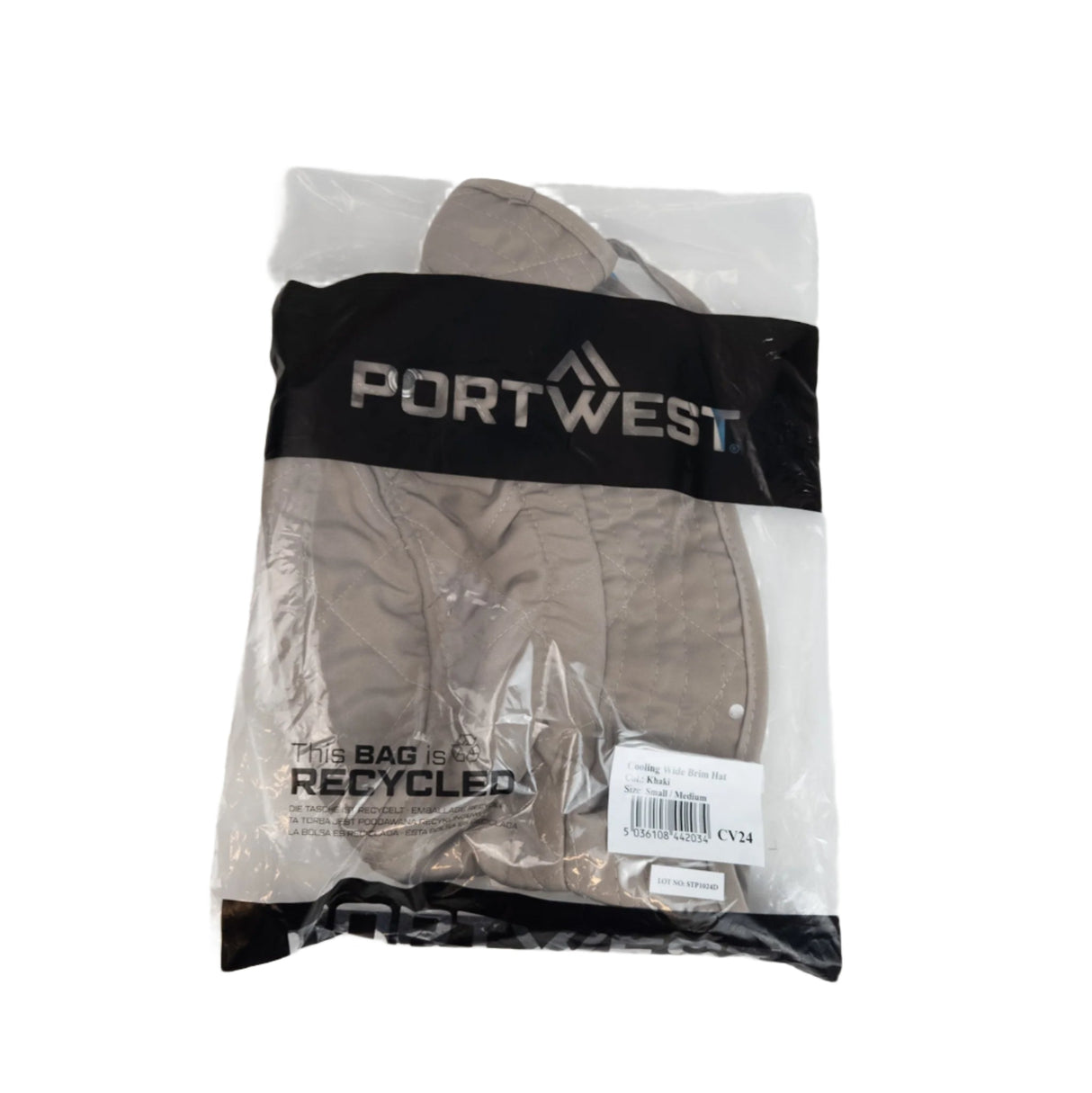 Cappello Refrigerante Portwest con Visiera Larga