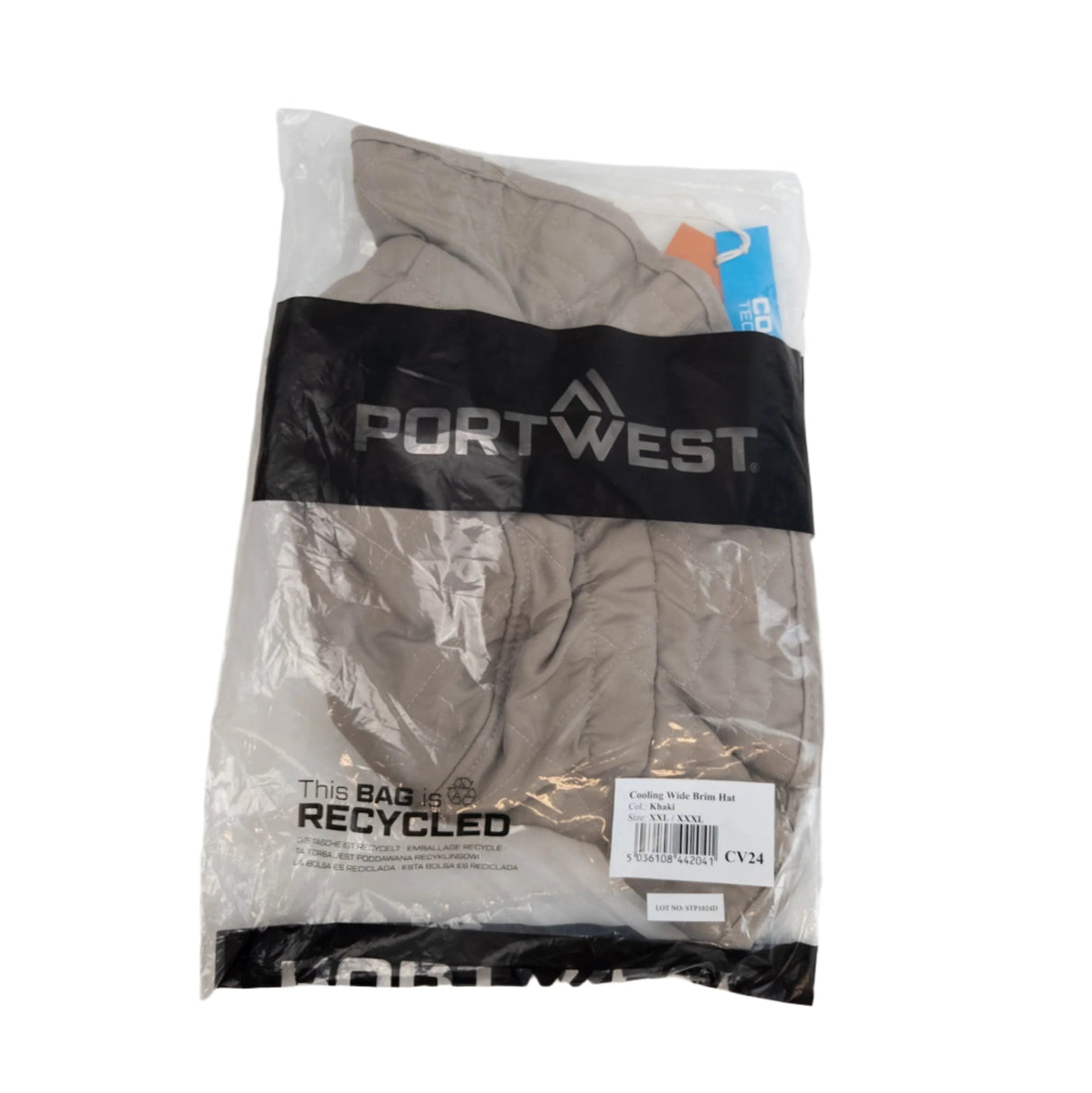 Cappello Refrigerante Portwest con Visiera Larga