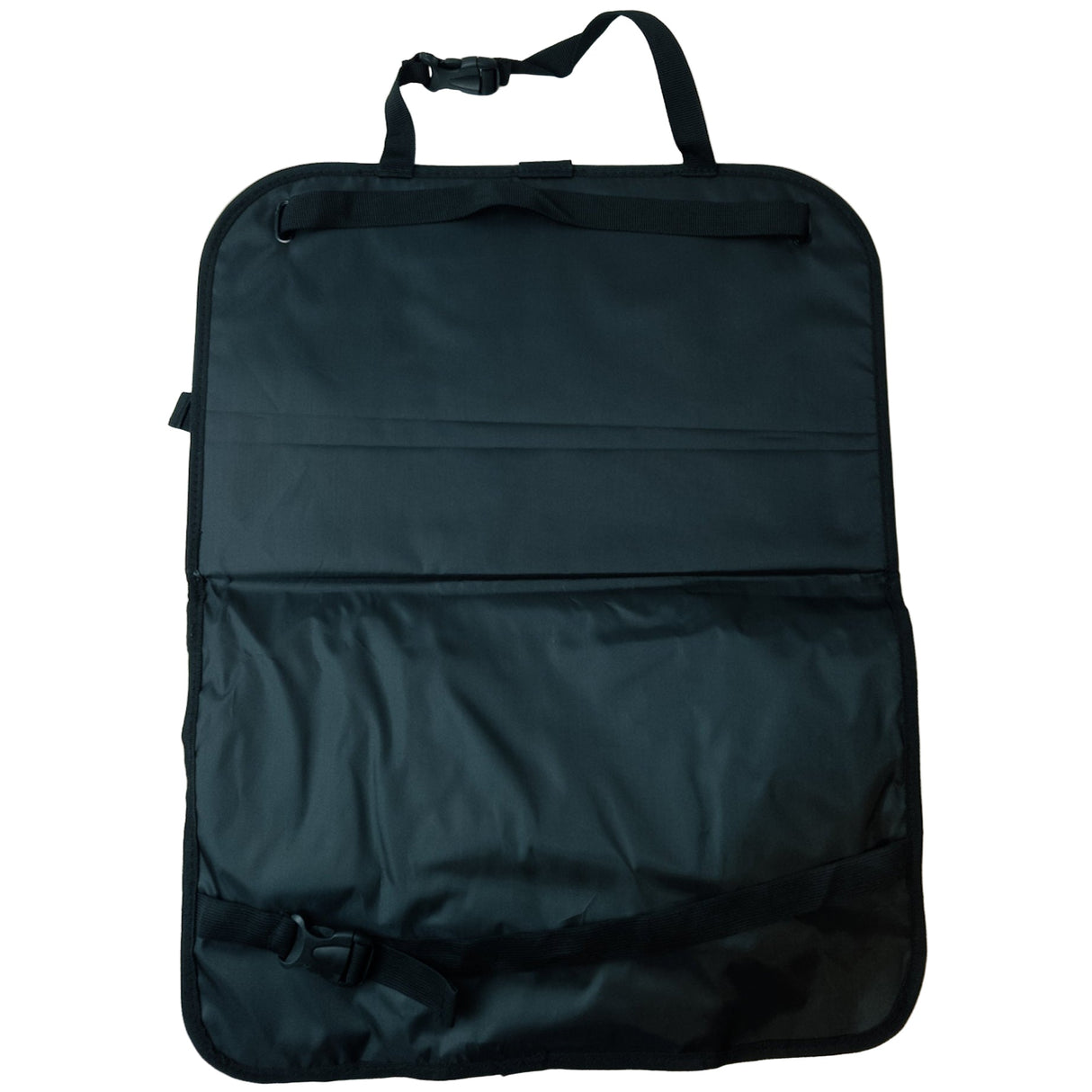 Organizzatore da Auto con Tasche e Vassoio Ribaltabile - Grigio