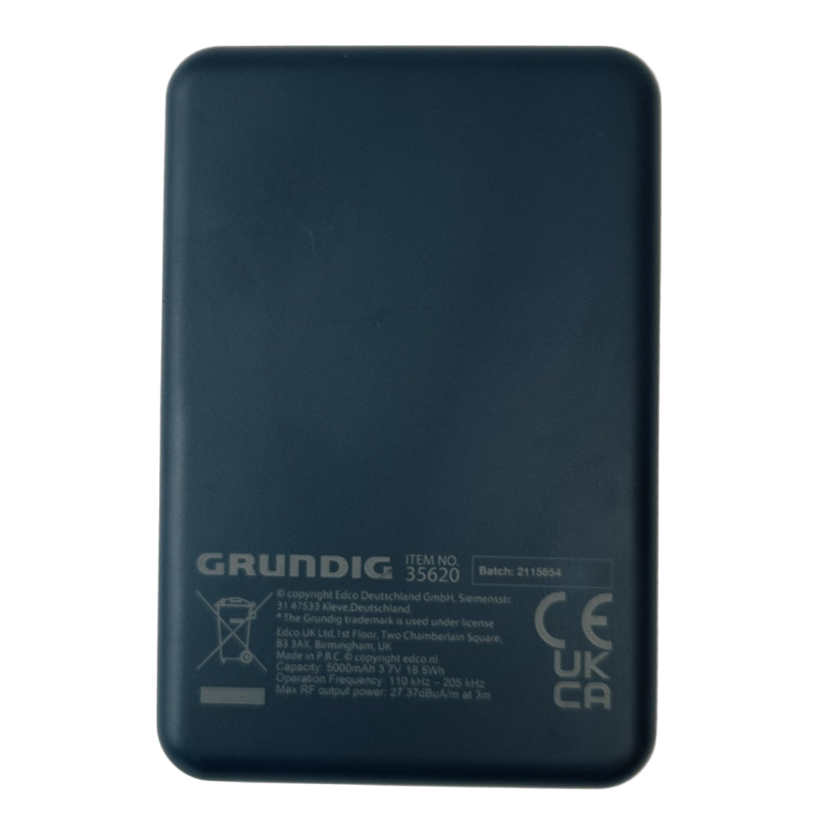 Power bank wireless MagSafe Mini 5000mAh blu – Grundig