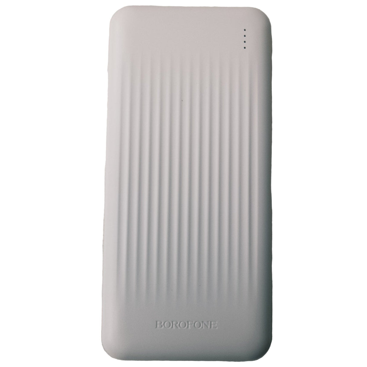 Power bank portátil de 10.000 mAh en color blanco