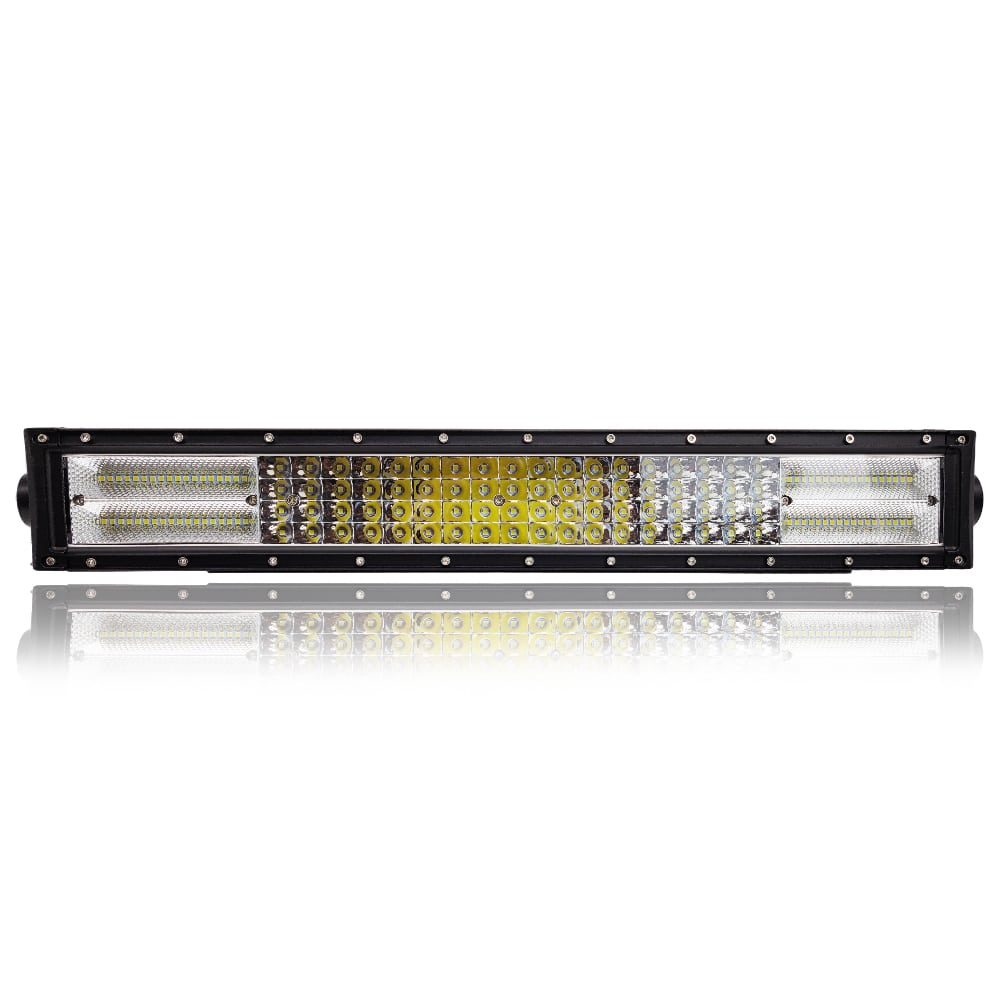 LED Work Light, Quad-Row, Combo Beam, 432W, 12/24V