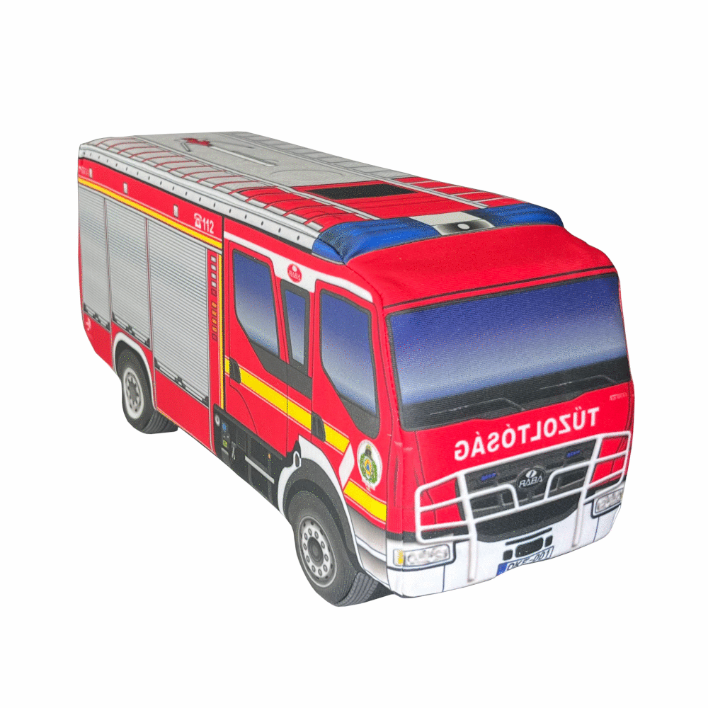 Coche de bomberos de peluche Rába-Heros Aquadux 4000