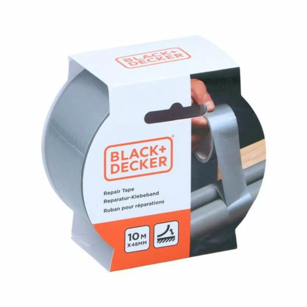 Fita Adesiva para Lonas 10 m x 48 mm Black+Decker