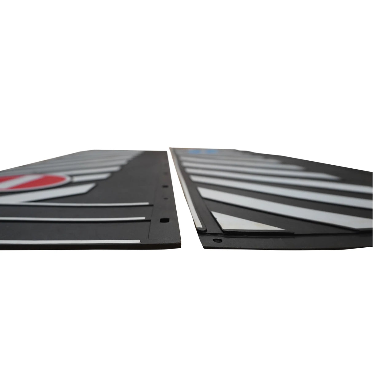 Juego de faldillas guardabarros de goma para lado izquierdo y derecho, ajustable 2400-2200 mm