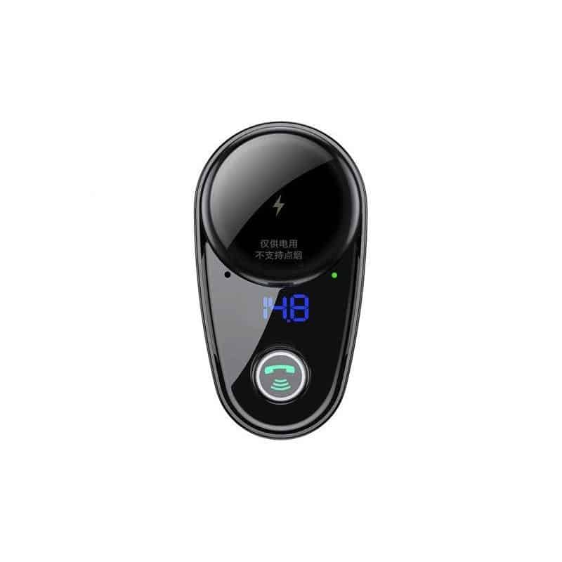 Cargador para coche con Bluetooth FM Transmisor Baseus Locomotive 3.4A