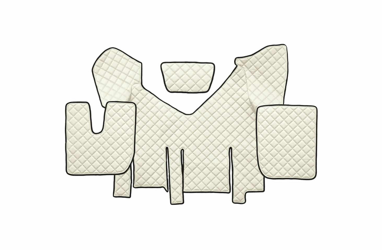 Alfombrilla de piel sintética acolchada para Iveco Stralis XP Automático (2013-) con frigorífico integrado