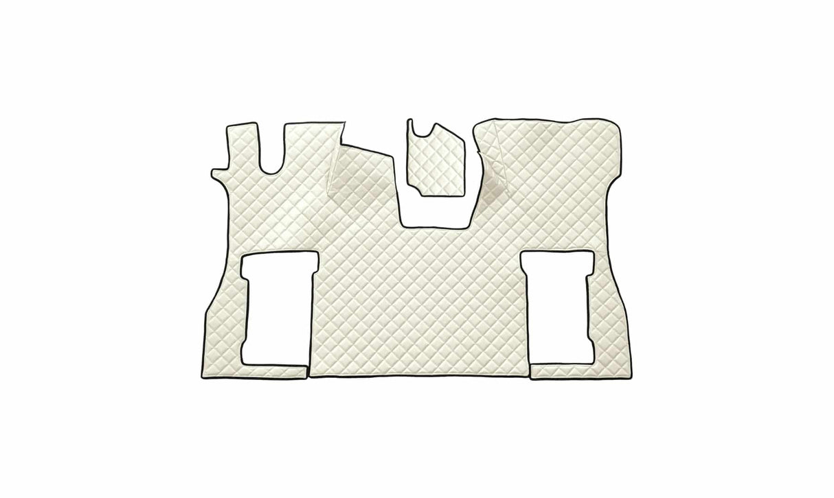 Alfombrilla de polipiel acolchada para Scania S (desde 2017) suelo plano