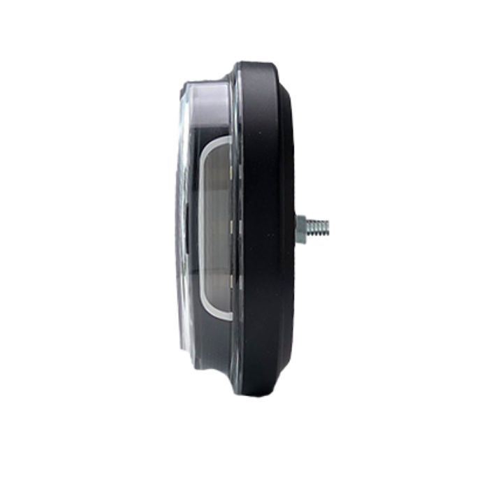 Fanale posteriore LED 6 funzioni con indicatore di direzione dinamico e prisma triangolare 12/24V