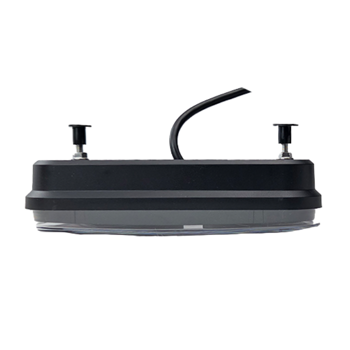 Luz Traseira LED 5 Funções com Prisma Triangular 12V