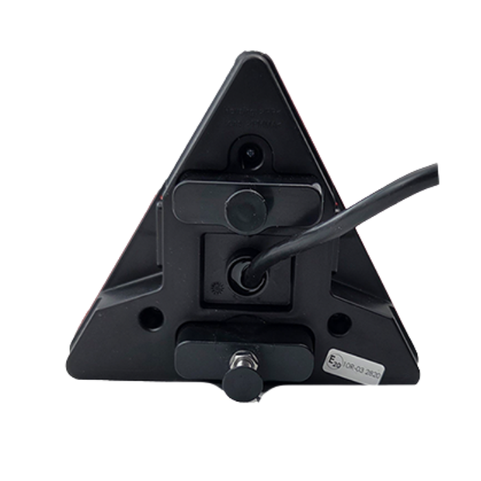 Luz trasera LED triangular 4 funciones para remolque - Izquierda