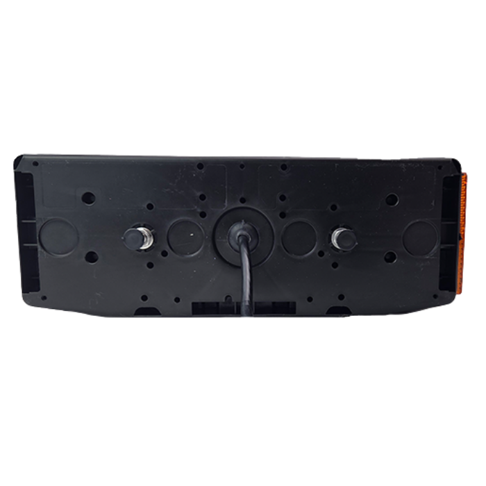 7-Function Rear Lamp with Triangular Reflector and LED Marker Light