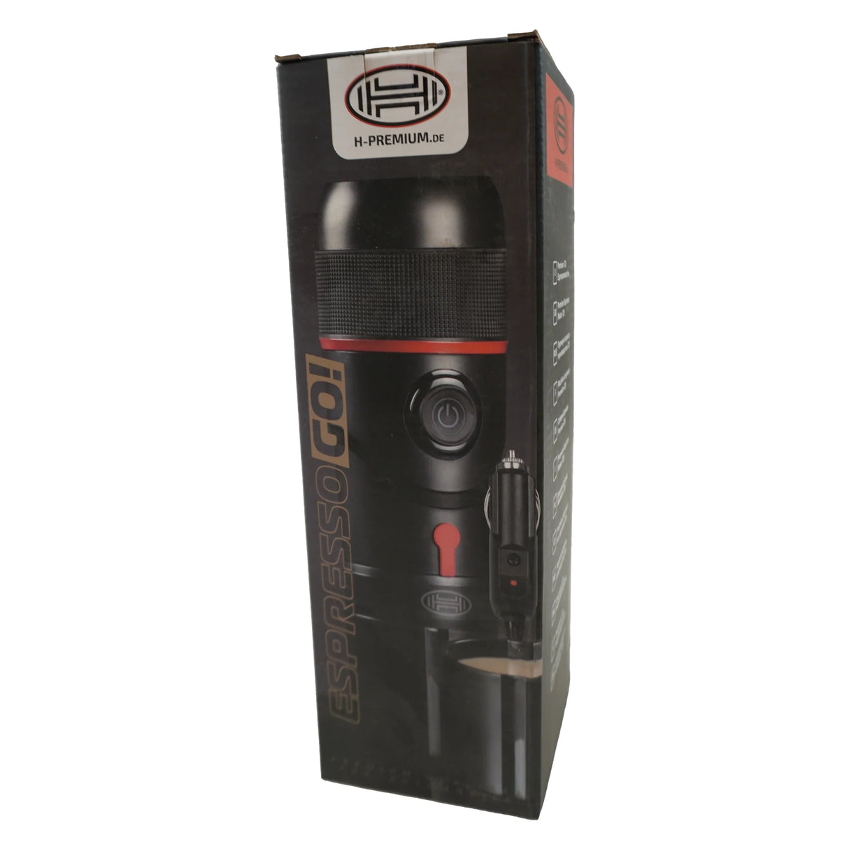 Heyner Portable Coffee Maker for Capsules & Ground Coffee, 12V